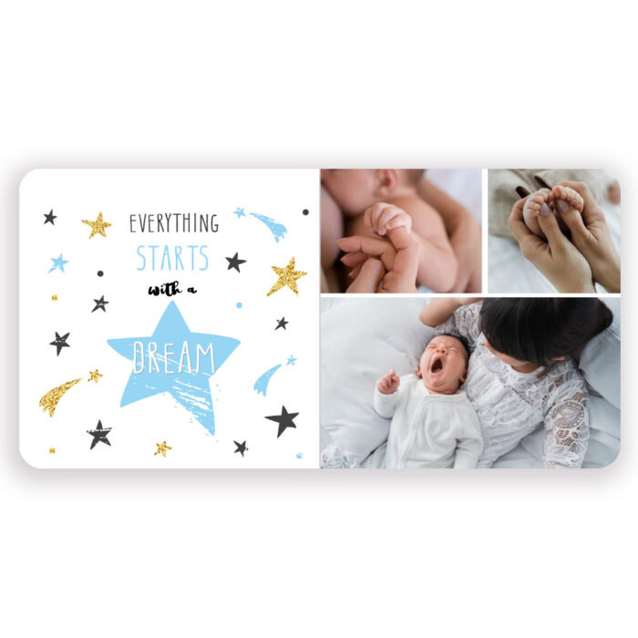 Dream Baby Boy Layflat Photo Book