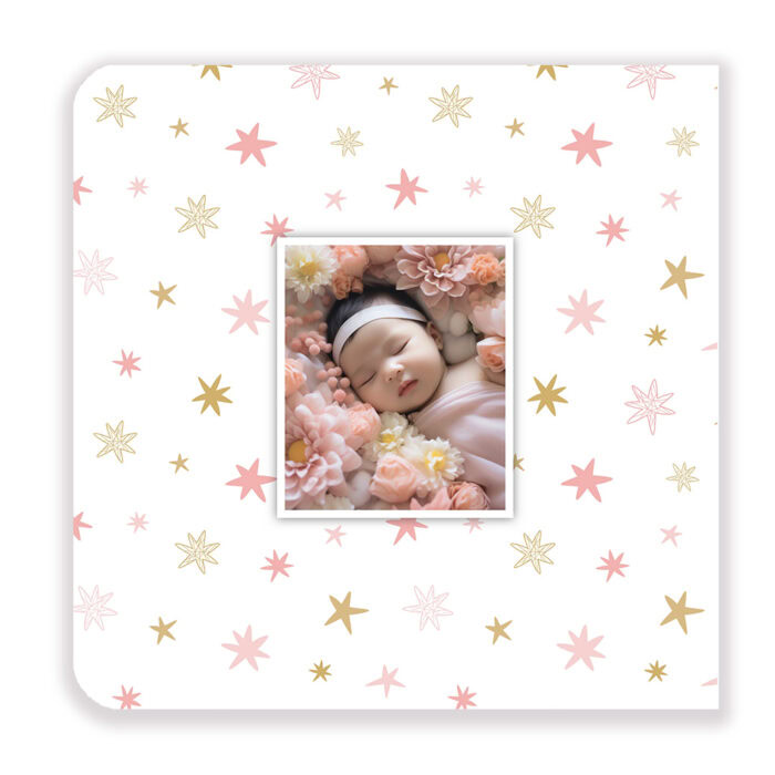 Starry Baby Girl Layflat Photo Book