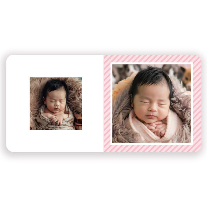 Starry Baby Girl Layflat Photo Book