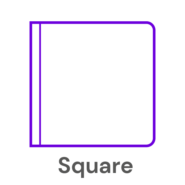 Square Layflat Photo Book